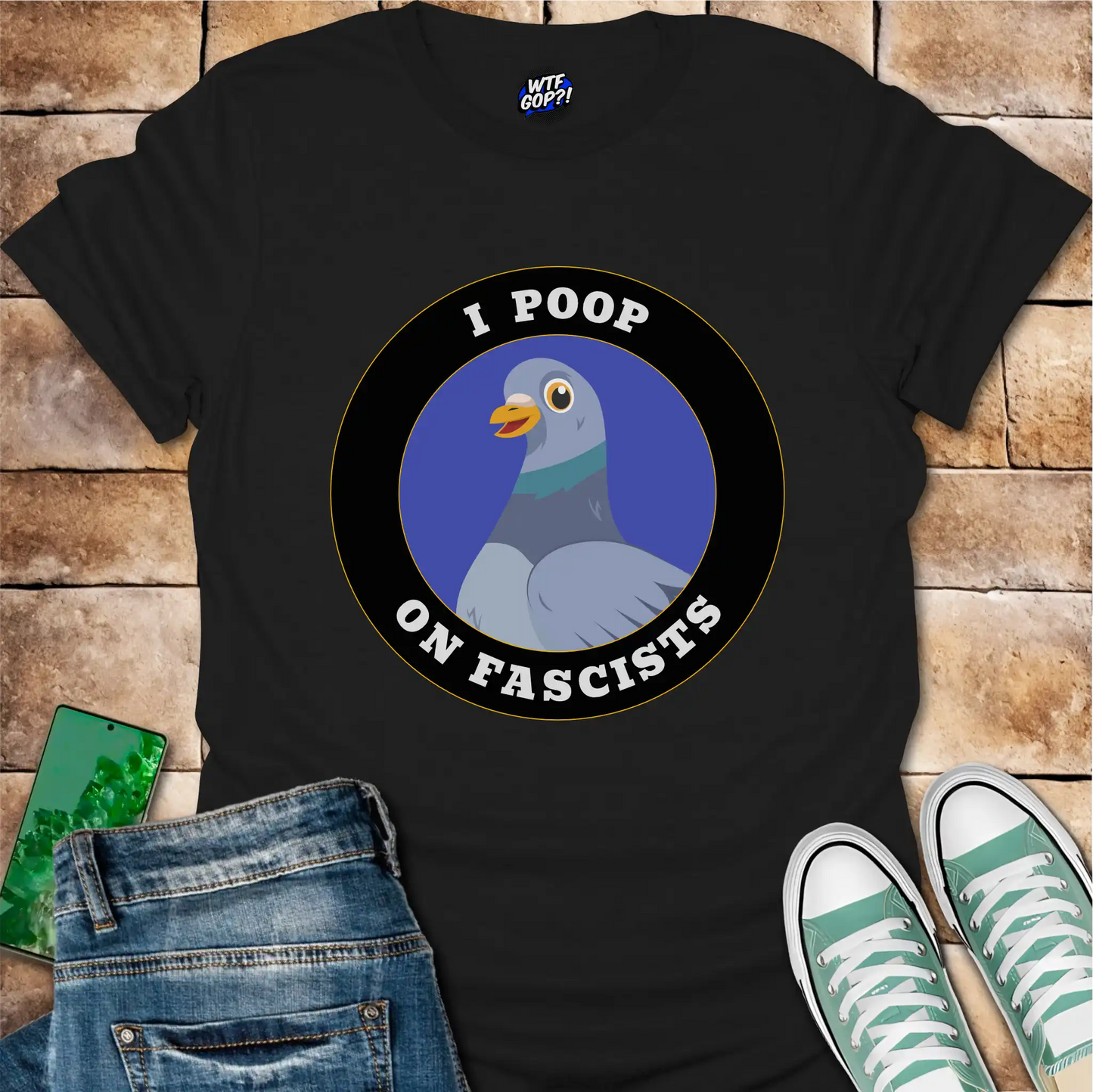 I Poop On Fascists T-Shirt