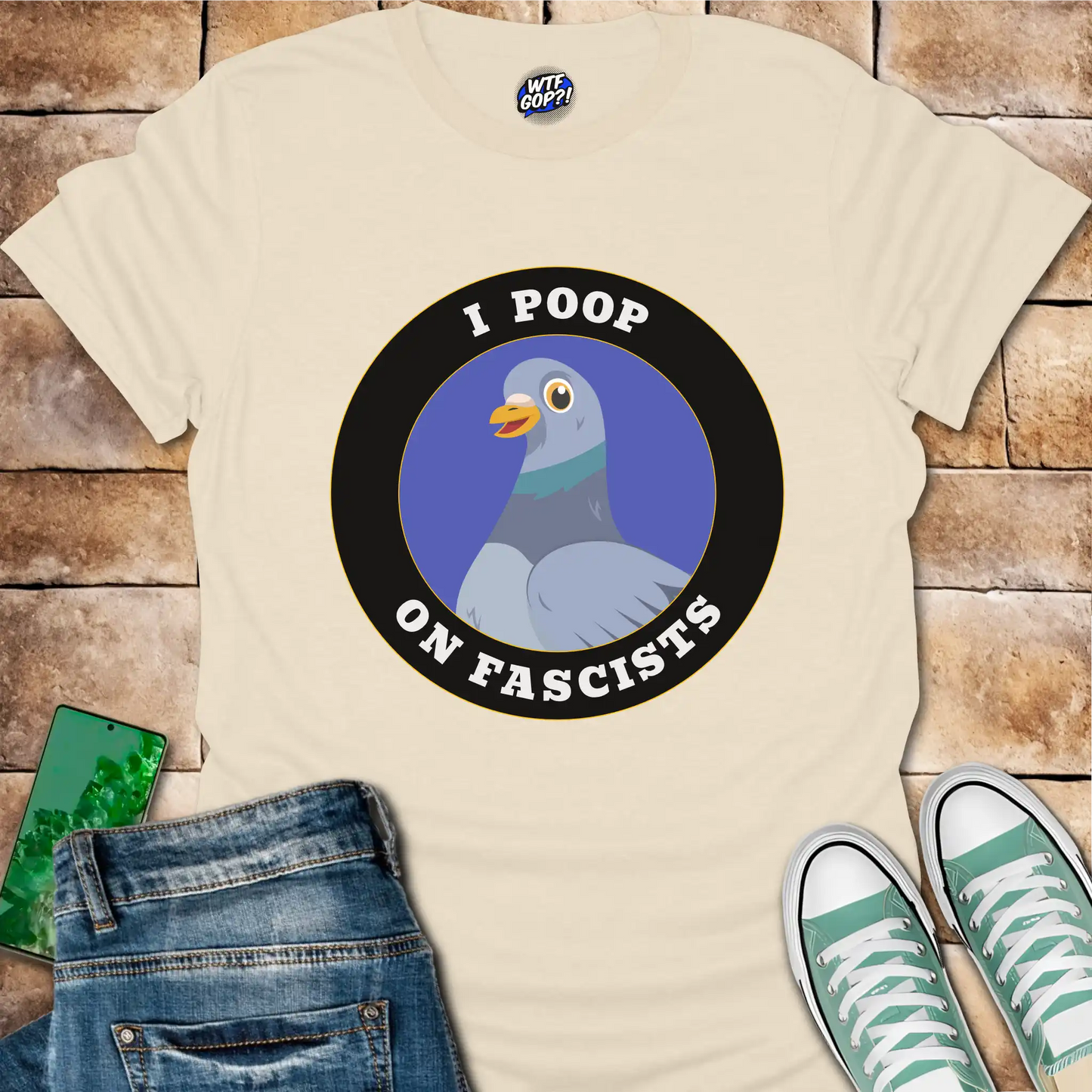 I Poop On Fascists T-Shirt
