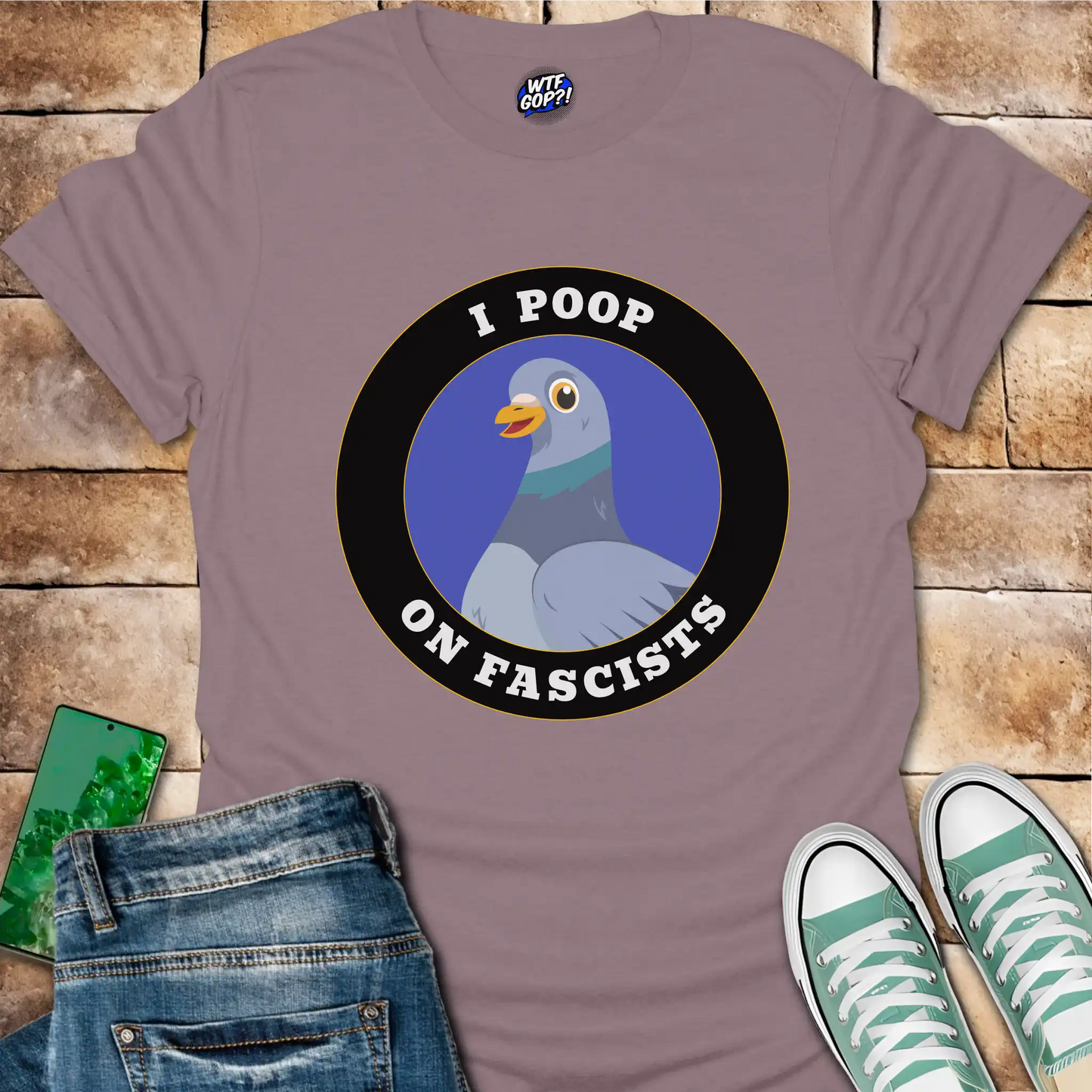 I Poop On Fascists T-Shirt