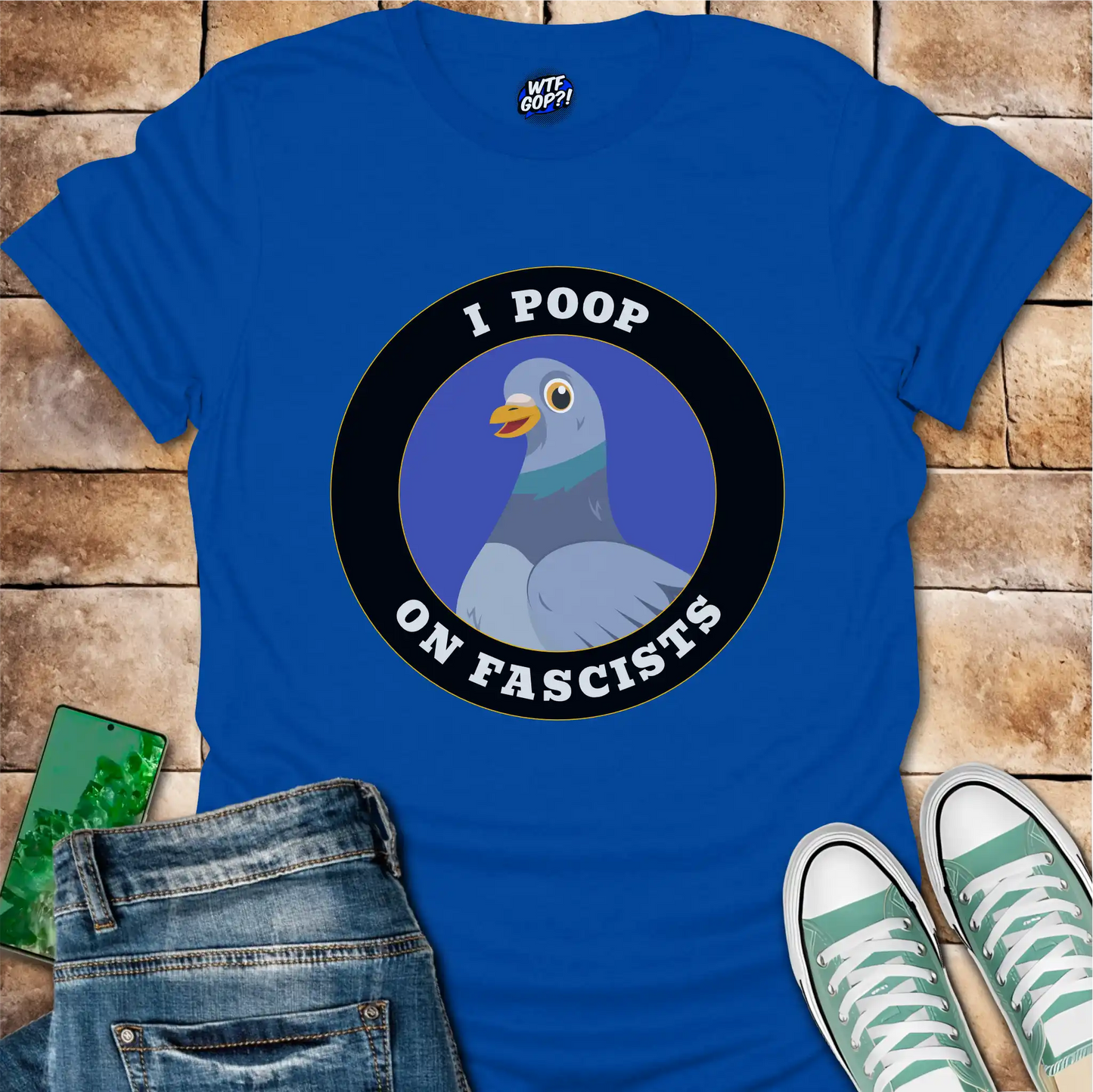 I Poop On Fascists T-Shirt