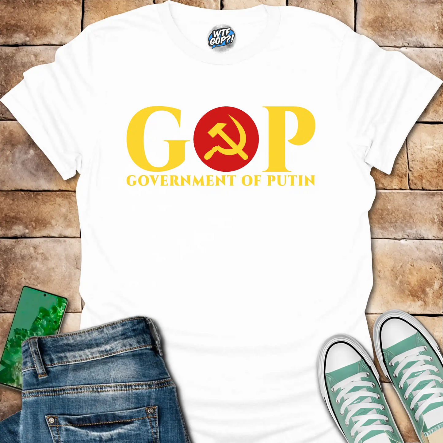 GOP Putin Shirt: Expose Republican Ties to Russia with Political Humor Tee