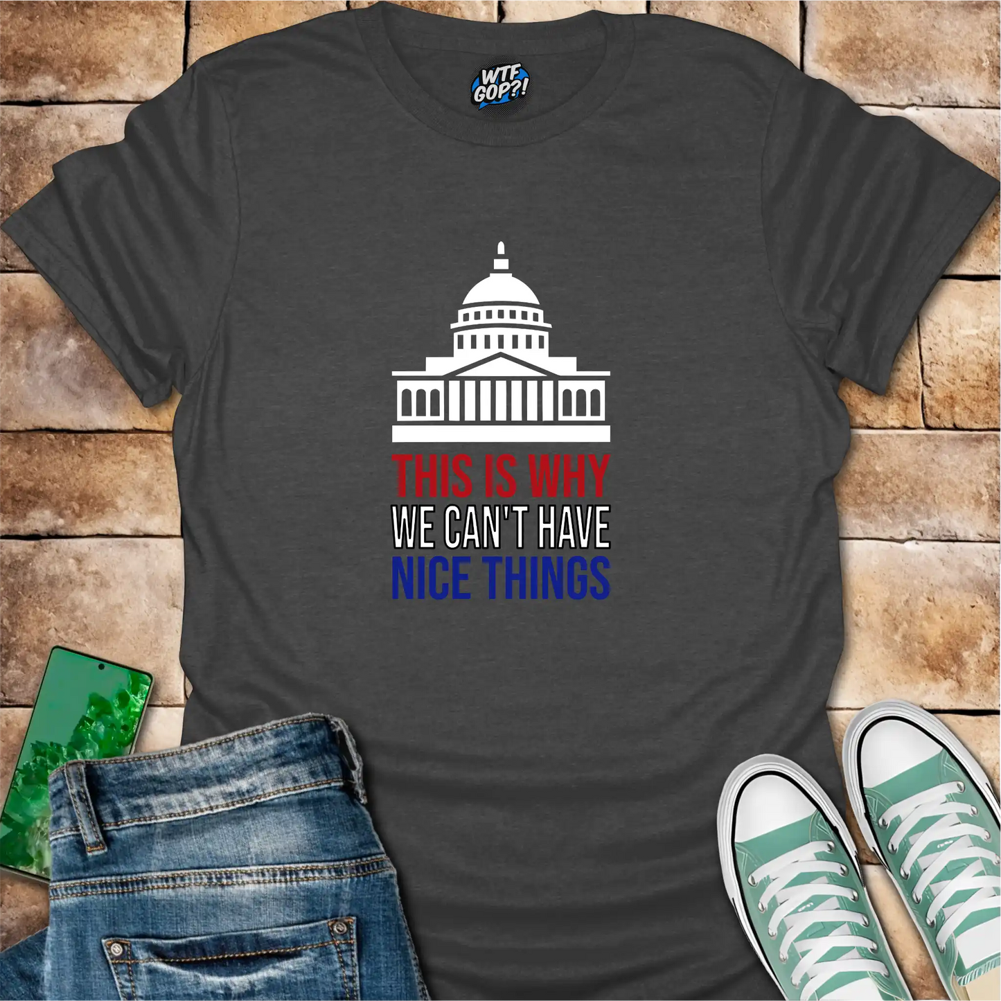 This Is Why We Can't Have Nice Things T-Shirt | Political Humor Tee