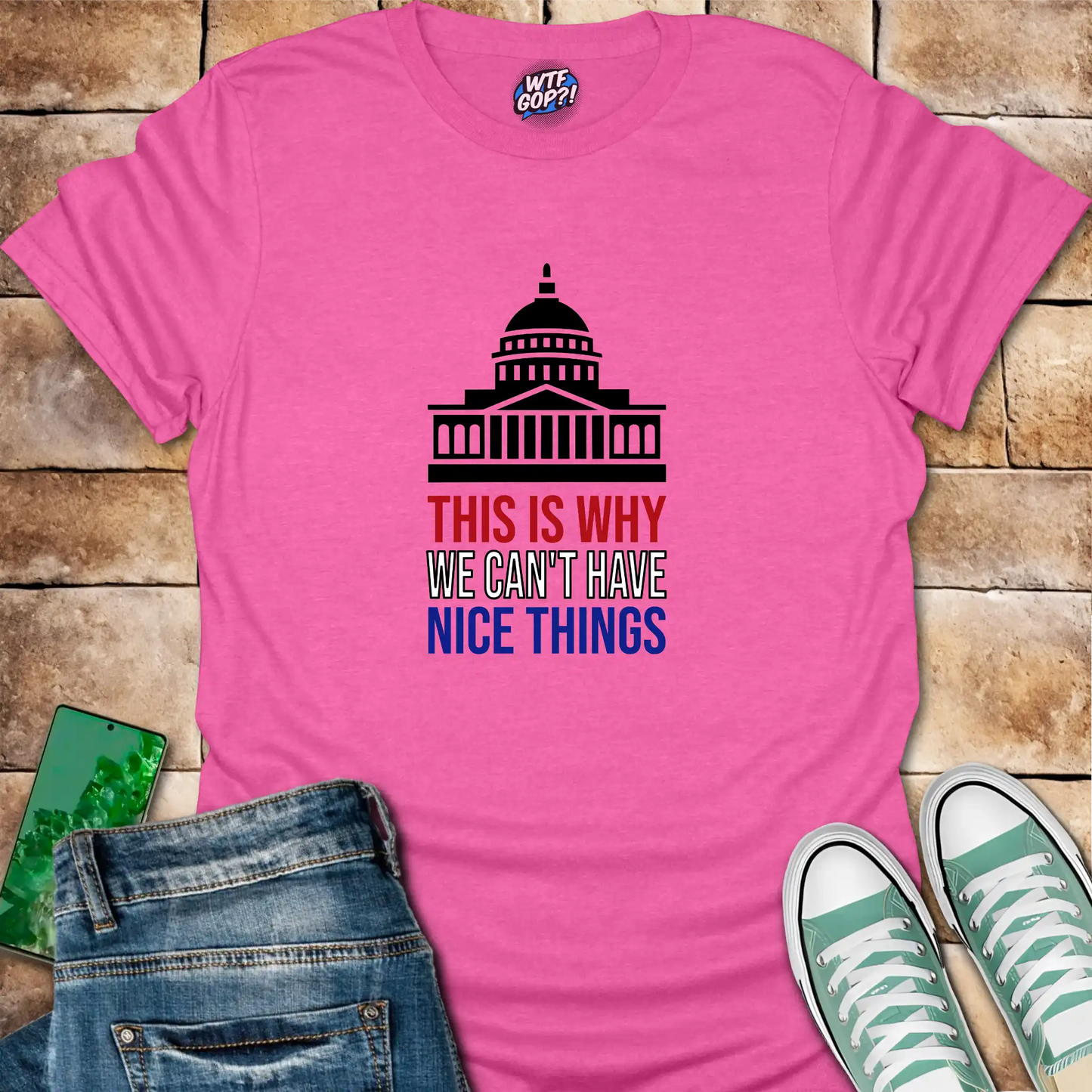 This Is Why We Can't Have Nice Things T-Shirt | Political Humor Tee