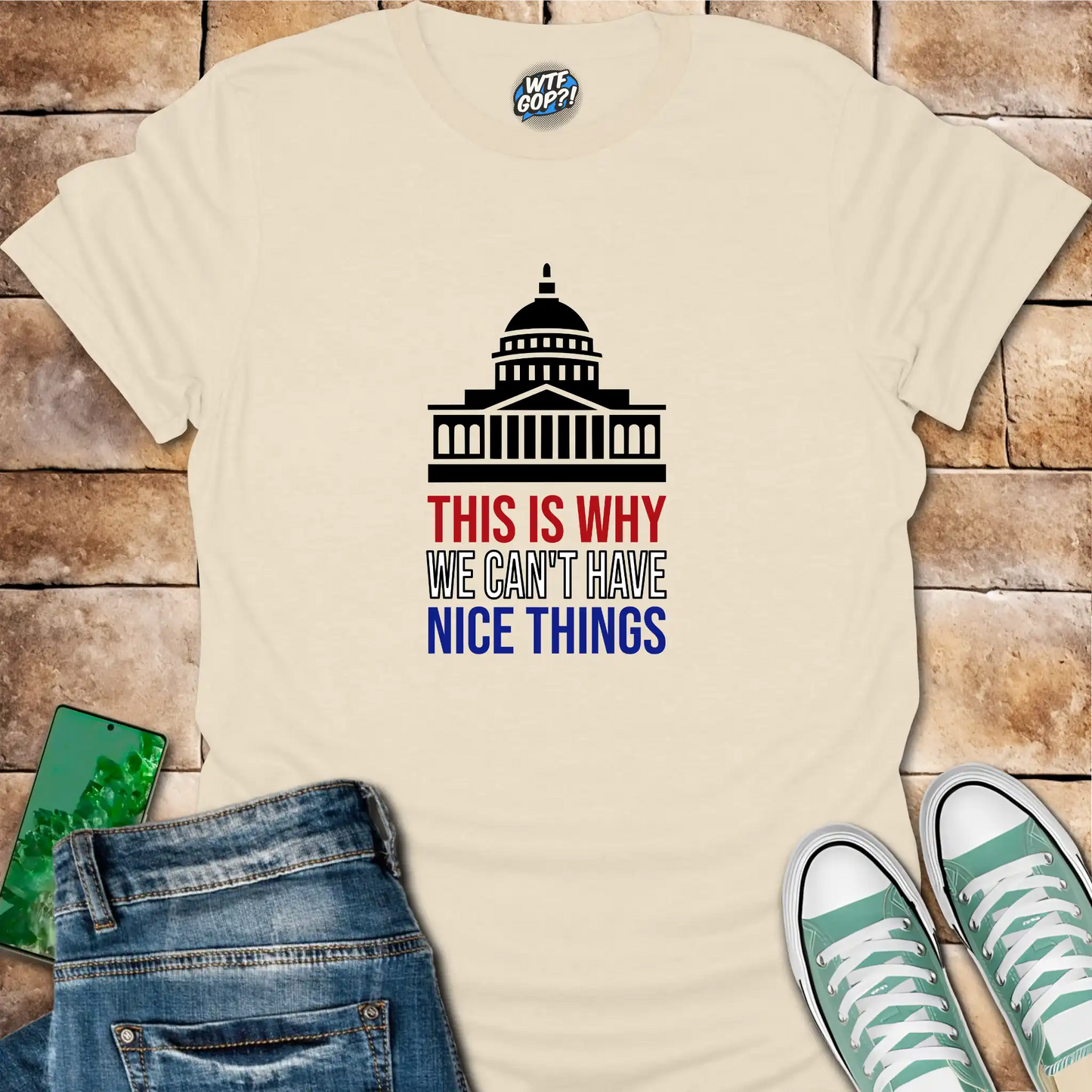 This Is Why We Can't Have Nice Things T-Shirt | Political Humor Tee