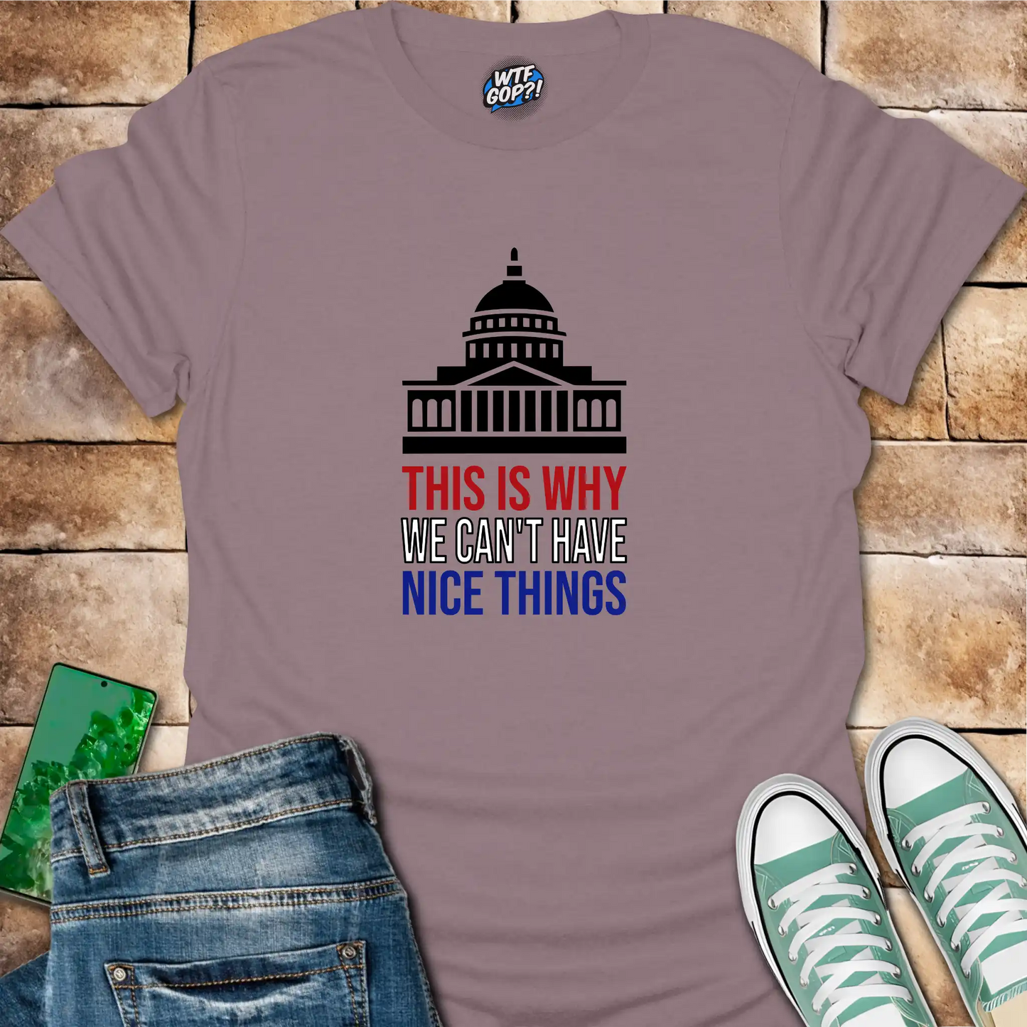 This Is Why We Can't Have Nice Things T-Shirt | Political Humor Tee