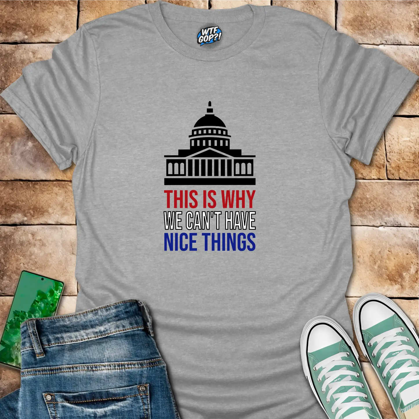 This Is Why We Can't Have Nice Things T-Shirt | Political Humor Tee