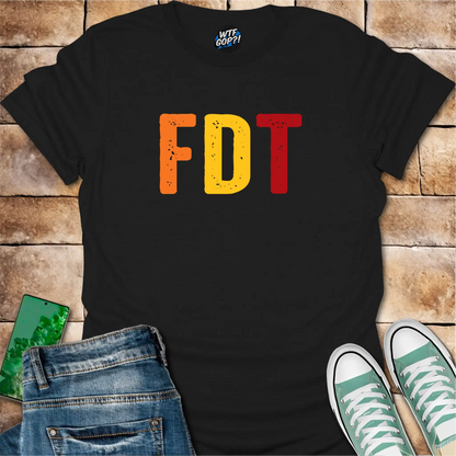FDT Political Statement T-Shirt - Express Your Resistance in Style