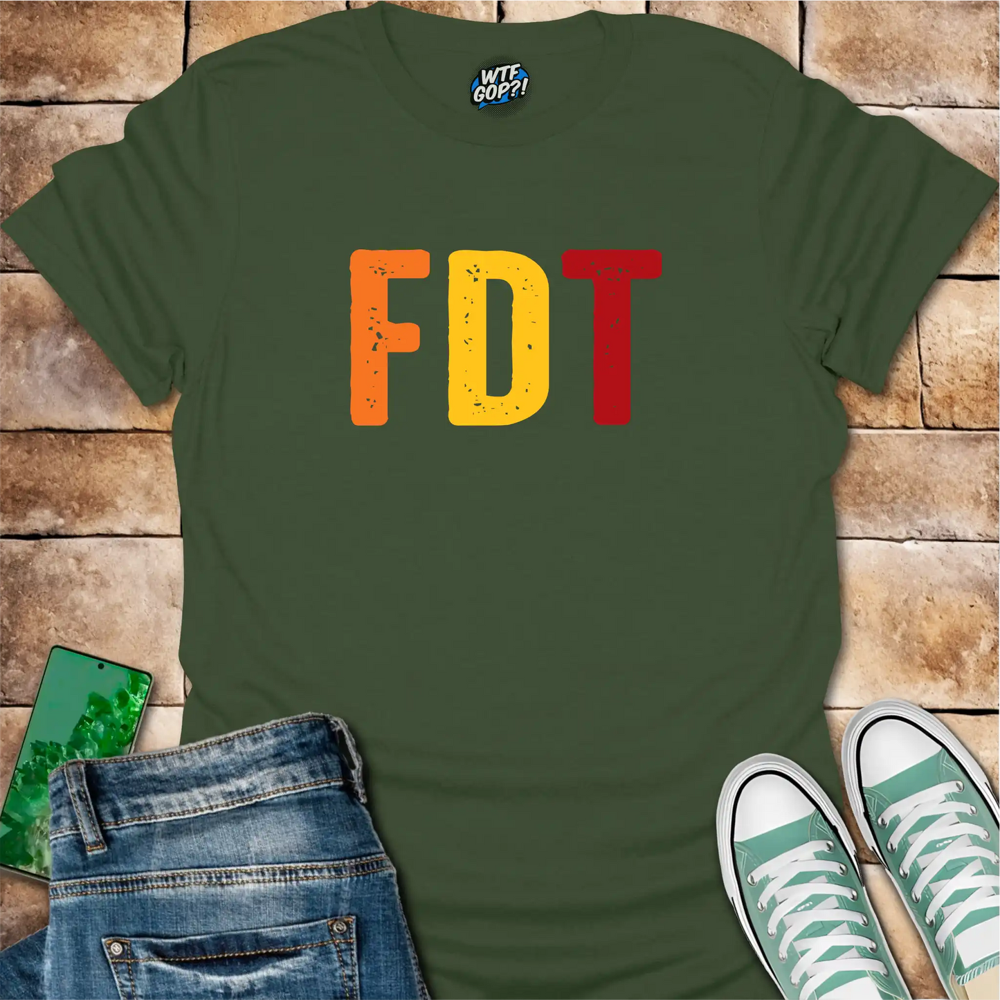 FDT Political Statement T-Shirt - Express Your Resistance in Style