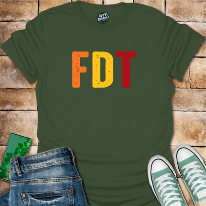 FDT Political Statement T-Shirt - Express Your Resistance in Style
