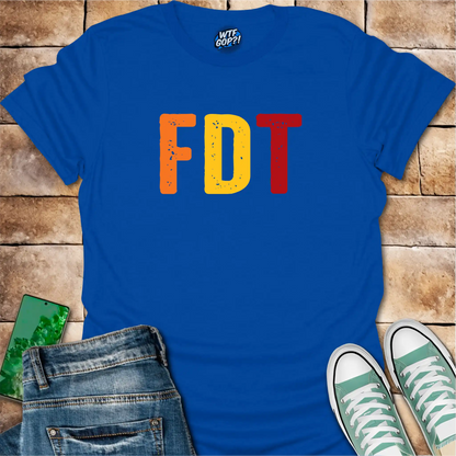 FDT Political Statement T-Shirt - Express Your Resistance in Style
