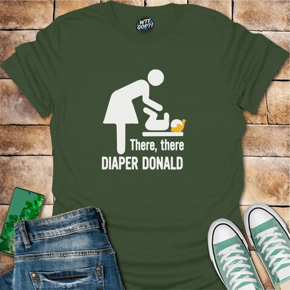 Diaper Donald T-Shirt | Political Humor Anti-Trump Tee