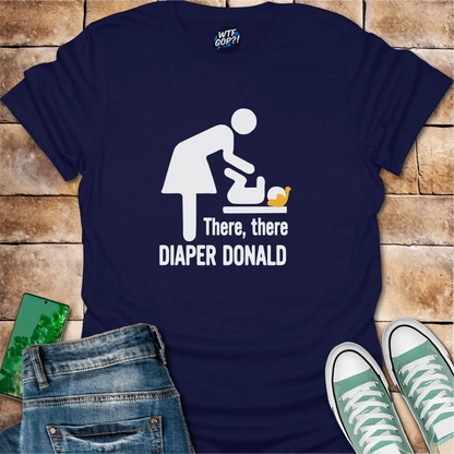 Diaper Donald T-Shirt | Political Humor Anti-Trump Tee