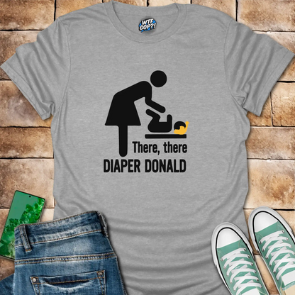 Diaper Donald T-Shirt | Political Humor Anti-Trump Tee