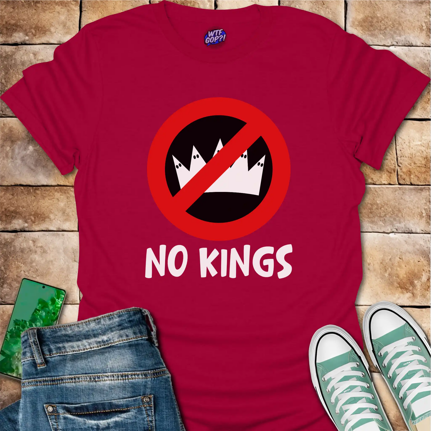 No Kings Anti-Supremacy T-Shirt