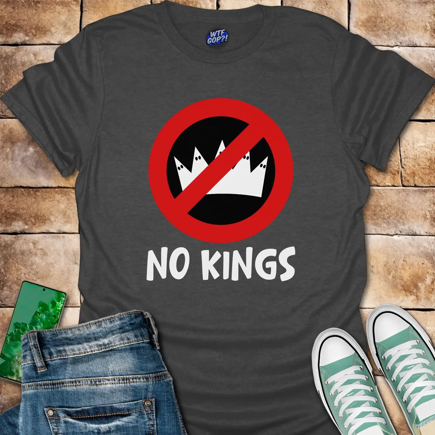 No Kings Anti-Supremacy T-Shirt