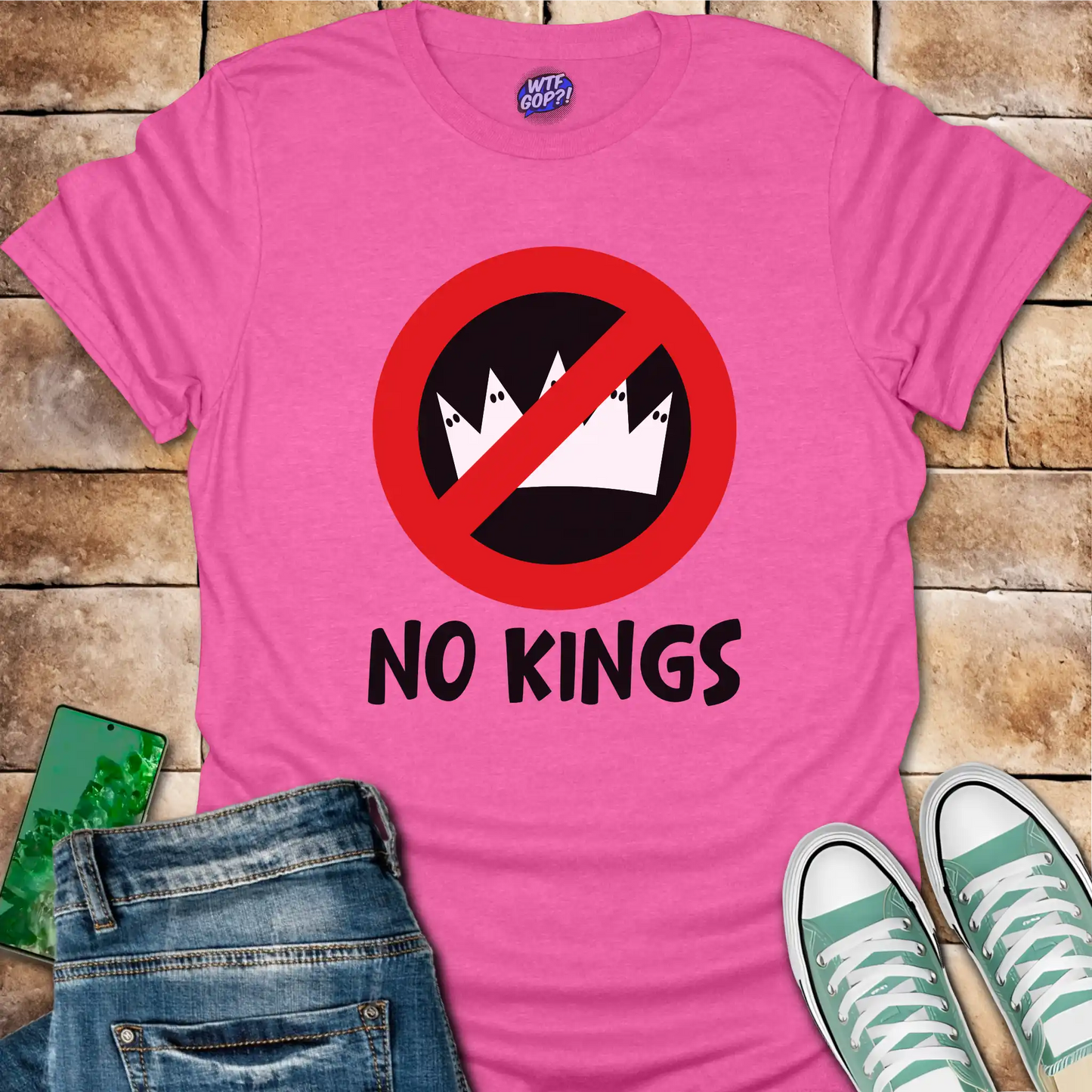 No Kings Anti-Supremacy T-Shirt