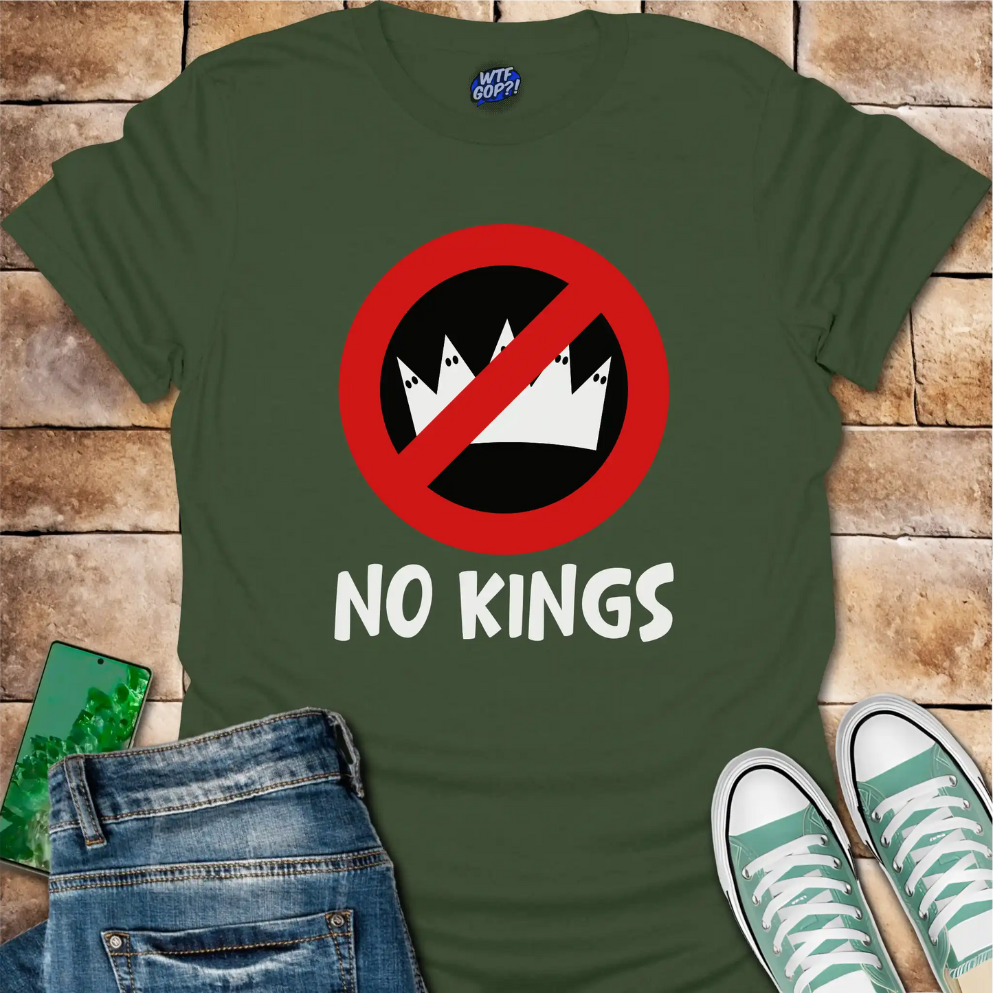 No Kings Anti-Supremacy T-Shirt