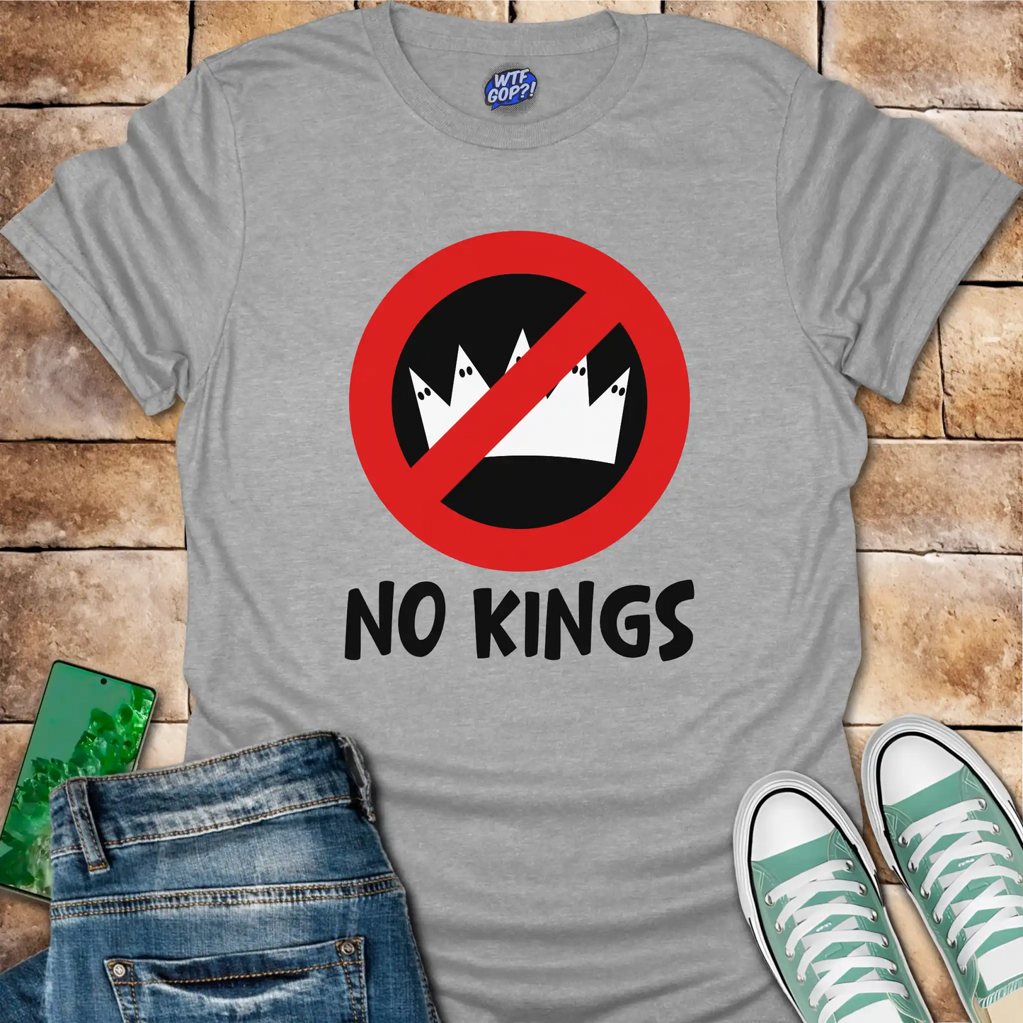 No Kings Anti-Supremacy T-Shirt