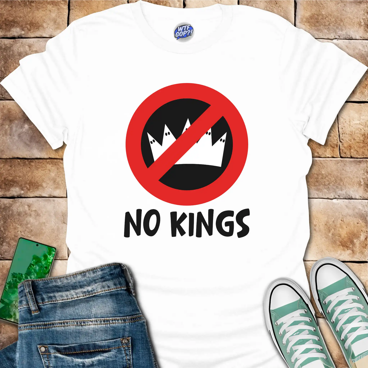 No Kings Anti-Supremacy T-Shirt