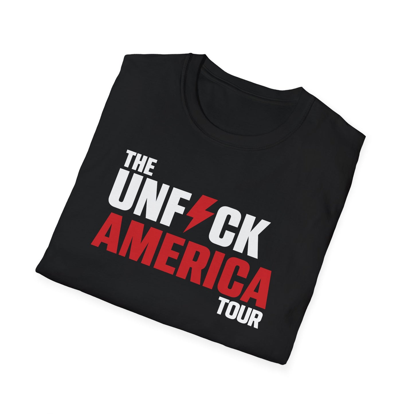 Unfuck America Tour Unisex T-Shirt | Political Activist Apparel