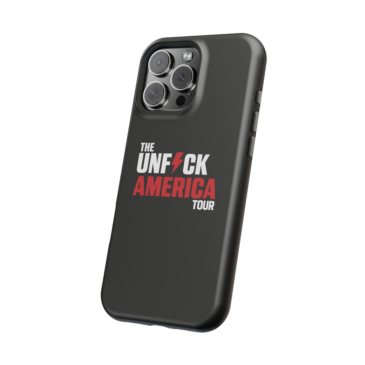 Unfuck America Tour Magnetic iPhone Case - MagSafe® Compatible Activism