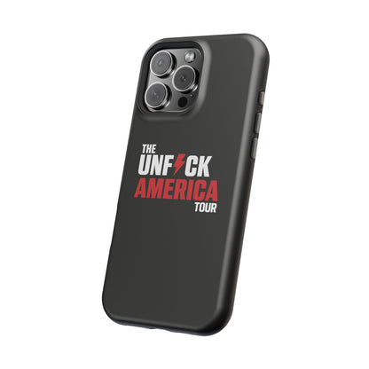 Unfuck America Tour Magnetic iPhone Case - MagSafe® Compatible Activism