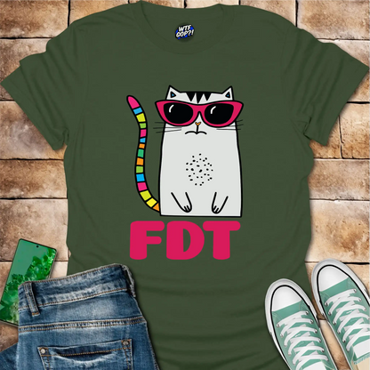 FDT Cat Shirt: The Coolest Way to Say FDT
