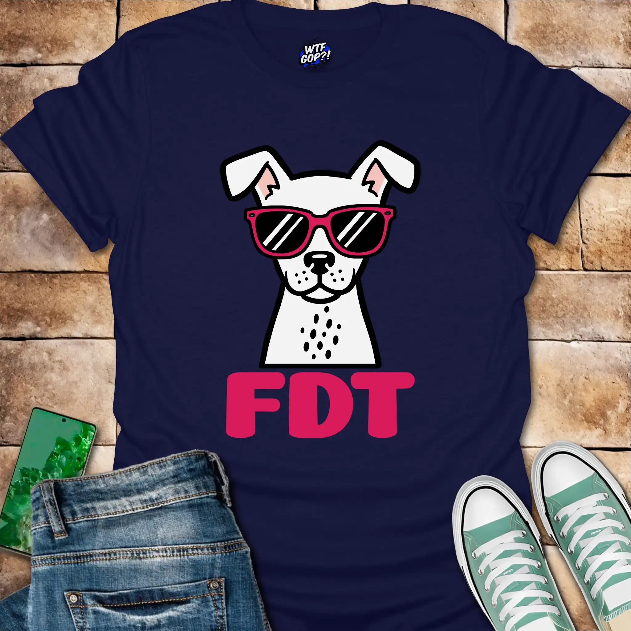 FDT Dog Shirt: Loyal to Democracy, Not Deceit