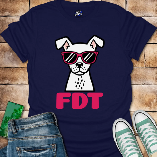 FDT Dog Shirt: Loyal to Democracy, Not Deceit