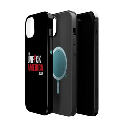 Unfuck America Tour Magnetic iPhone Case - MagSafe® Compatible Activism