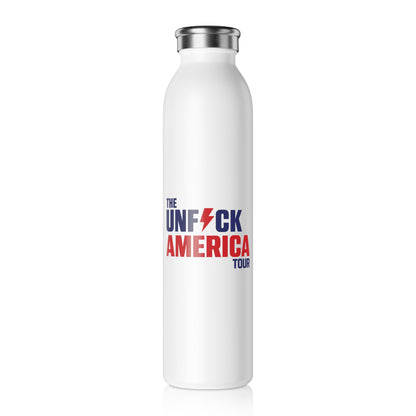 Unfuck America Tour 20 oz Insulated Water Bottle - Activism Gear