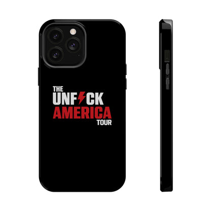 Unfuck America Tour Magnetic iPhone Case - MagSafe® Compatible Activism