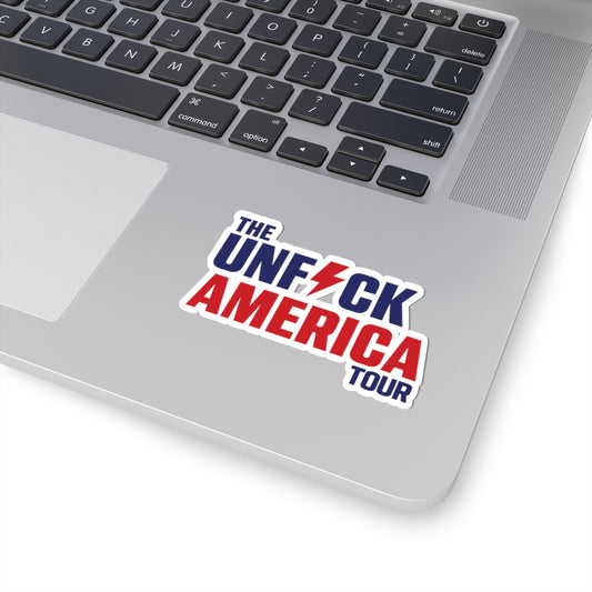 Unfuck America Tour Sticker | Vinyl Decal