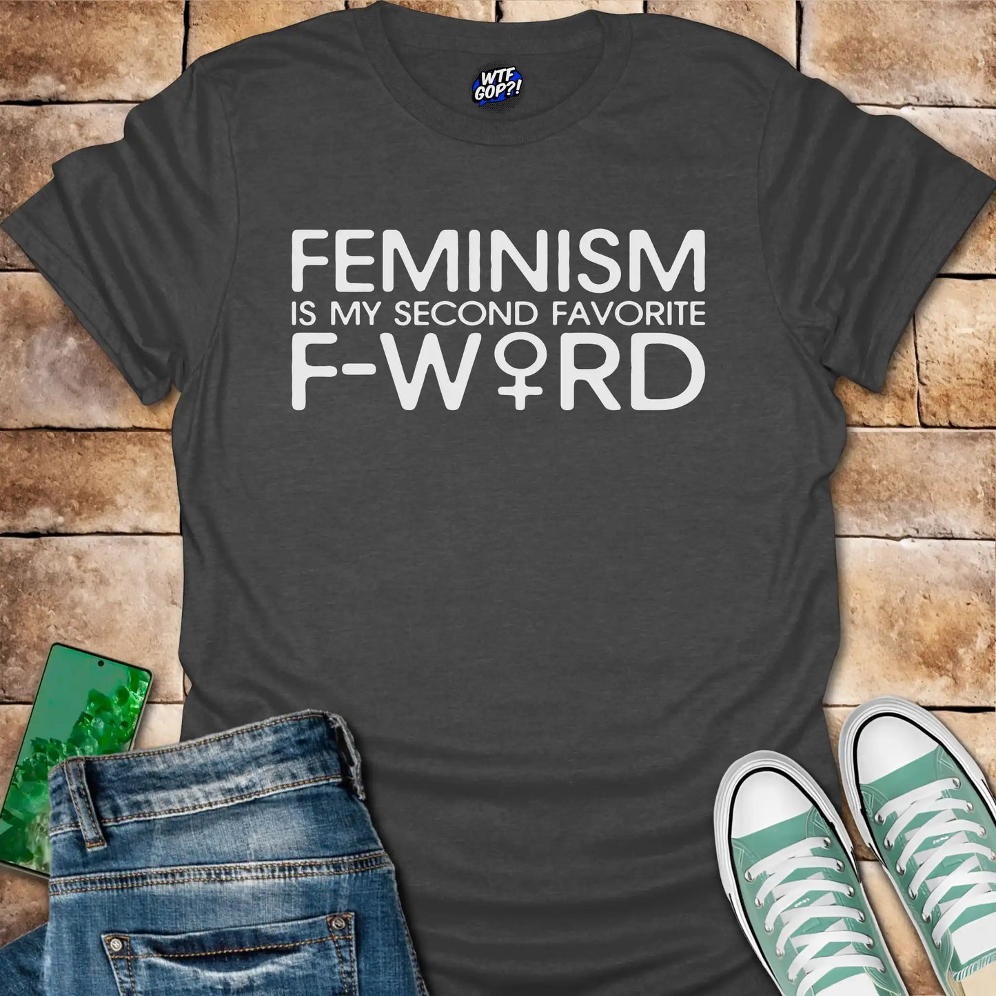 Feminism Second F Word T-Shirt - Provocative Feminist Tee