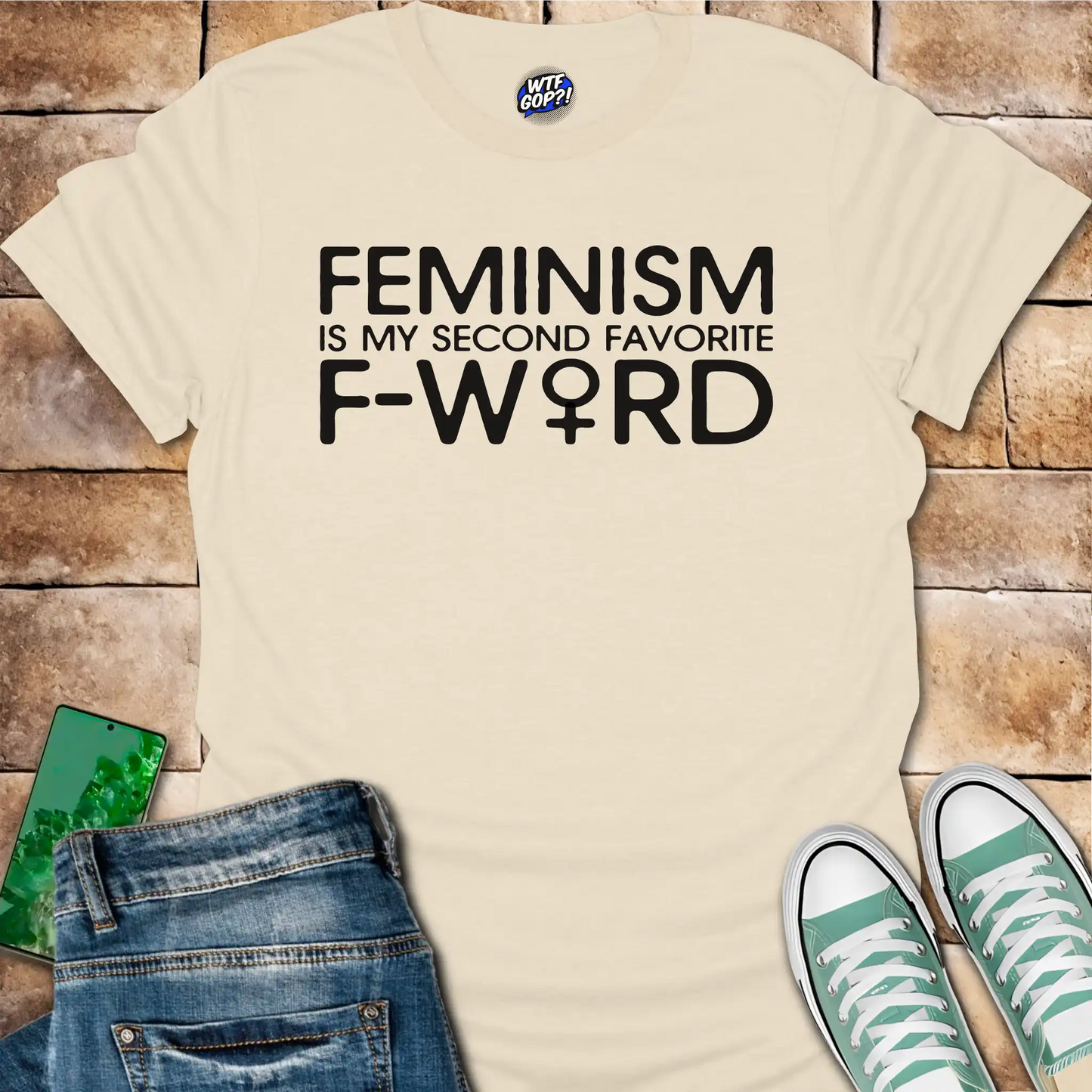 Feminism Second F Word T-Shirt - Provocative Feminist Tee