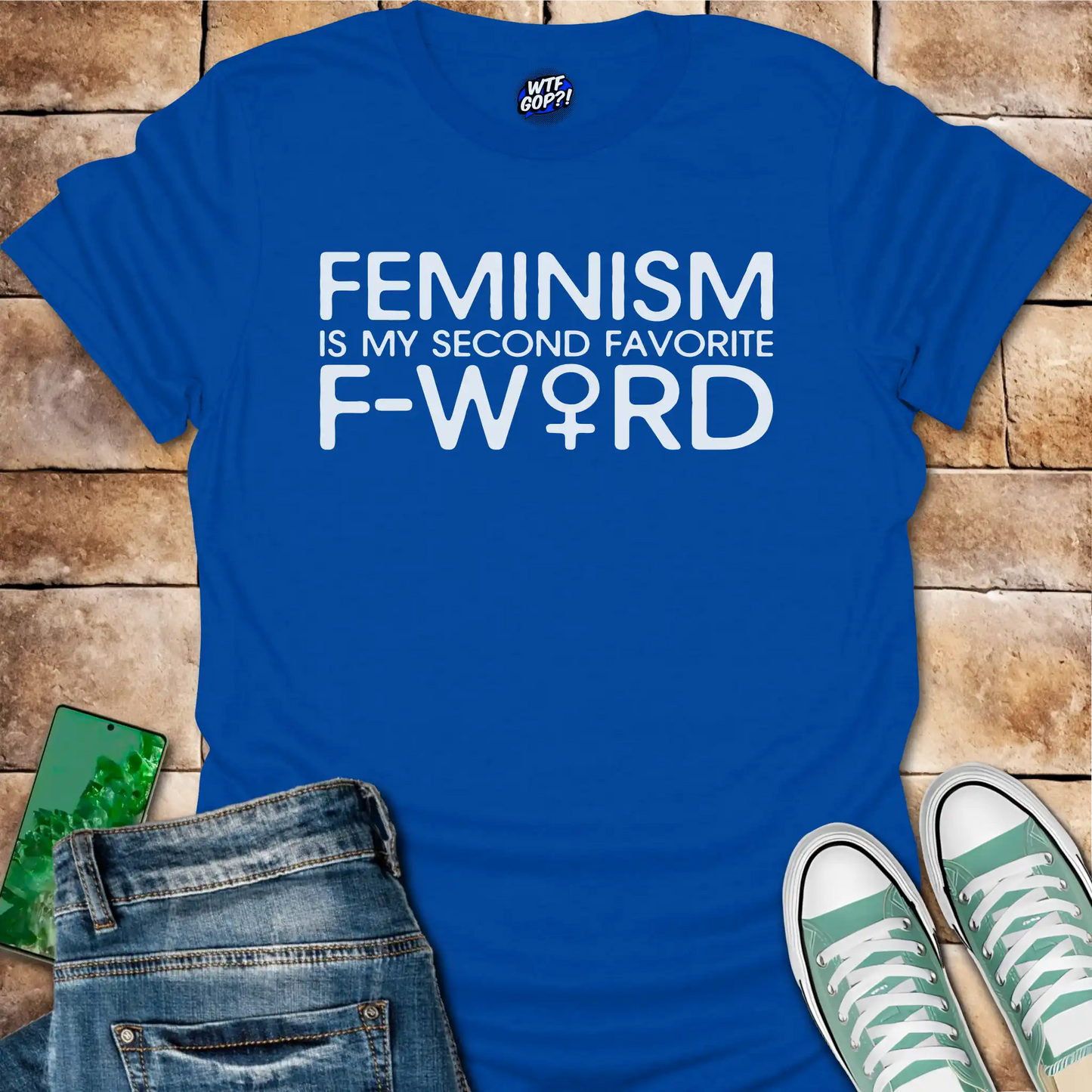 Feminism Second F Word T-Shirt - Provocative Feminist Tee