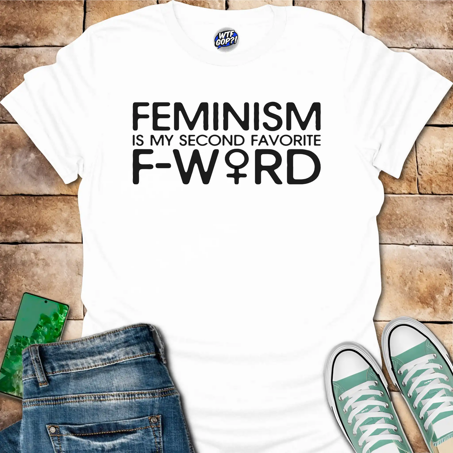 Feminism Second F Word T-Shirt - Provocative Feminist Tee