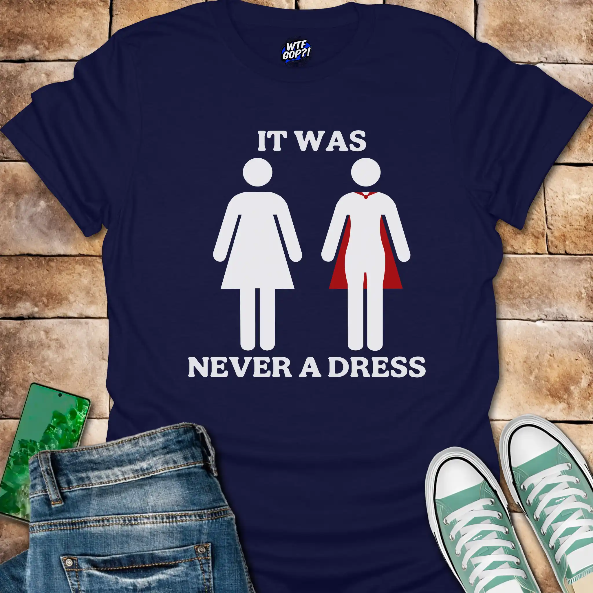 Always A Superhero Woman T-Shirt - Empowering Feminist Tee