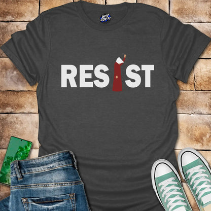 Resist Handmaid T-Shirt - Anti-Authoritarian Feminist Tee
