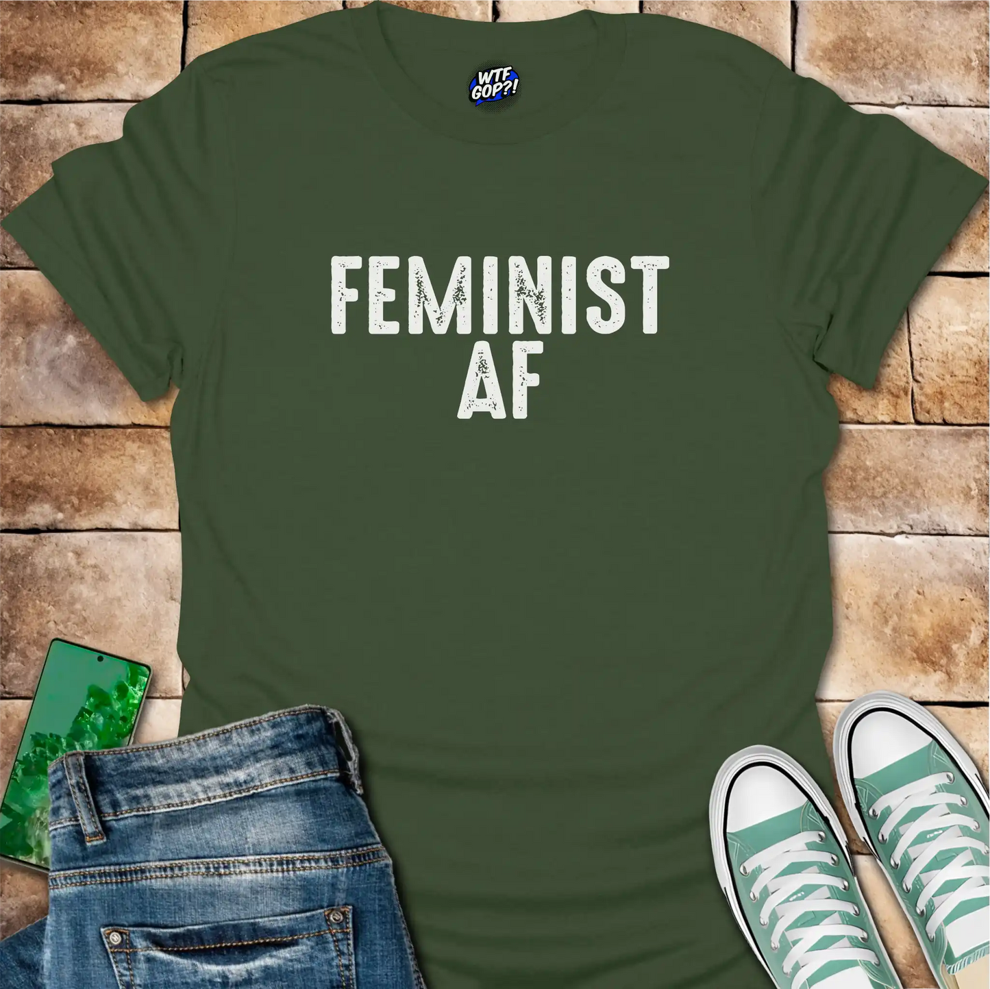 Feminist AF T-Shirt - Unapologetically Bold Women's Tee