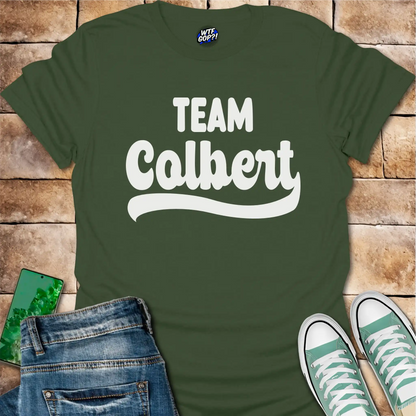 Team Colbert T-Shirt - Anti-Trump Political Satire Tee