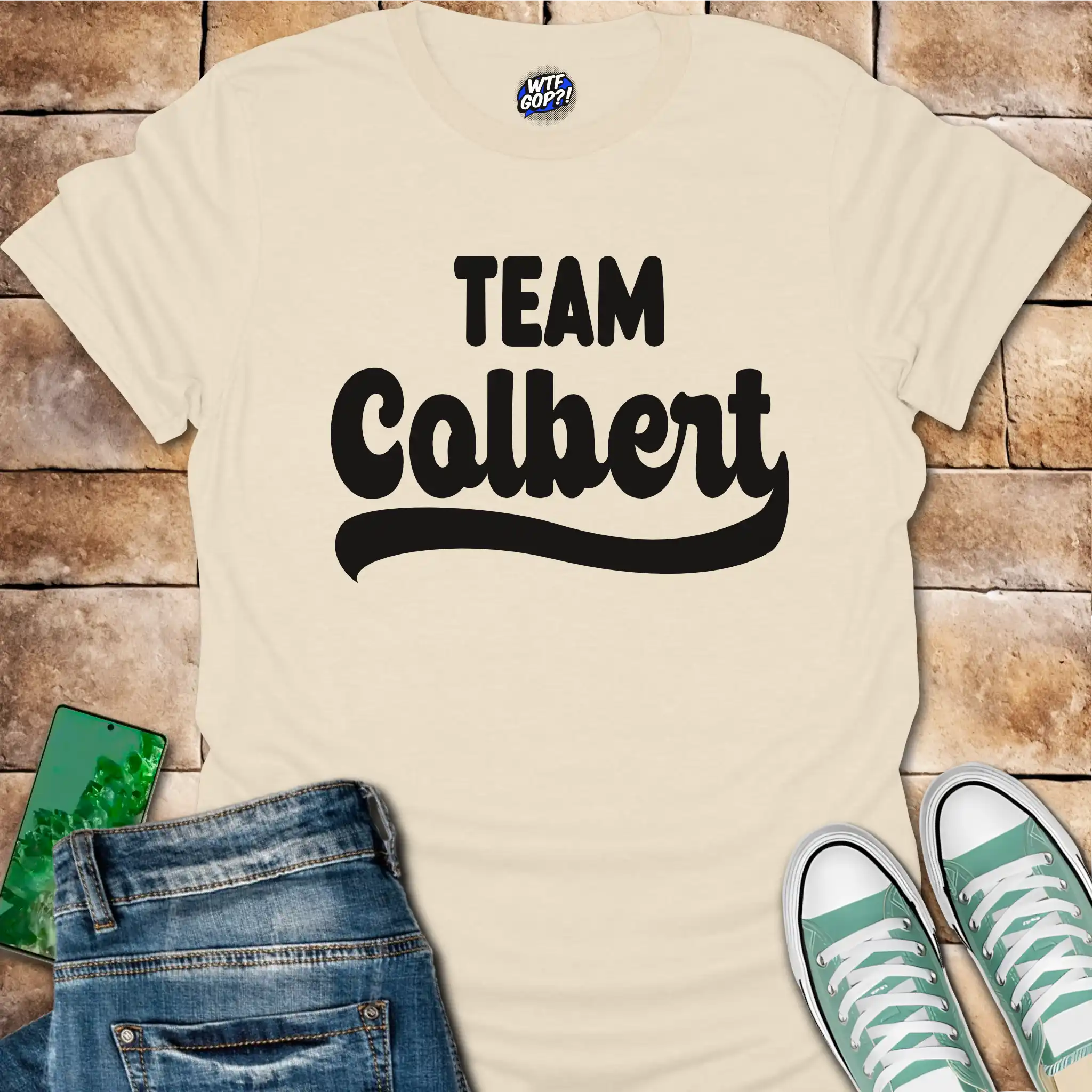 Team Colbert T-Shirt - Anti-Trump Political Satire Tee