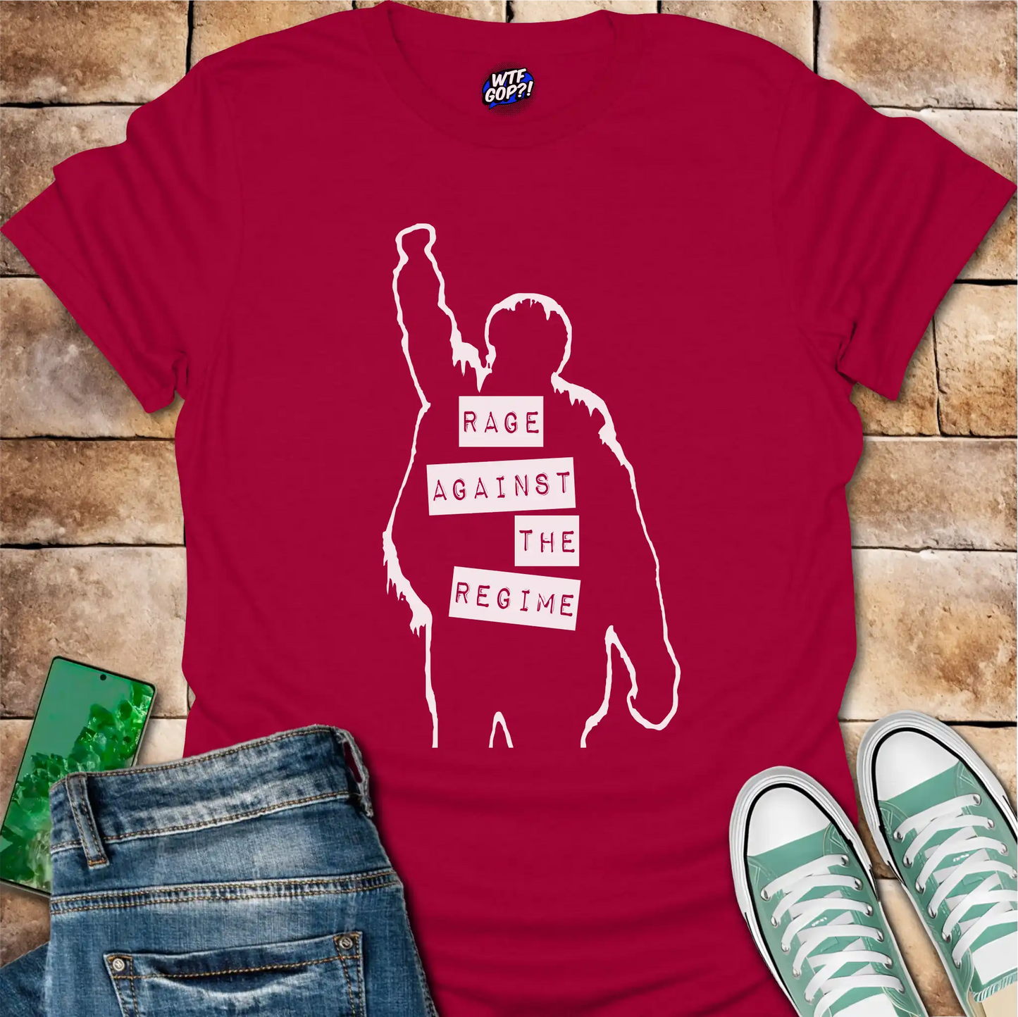 Rage Against The Regime T-Shirt - Anti-GOP Protest Tee