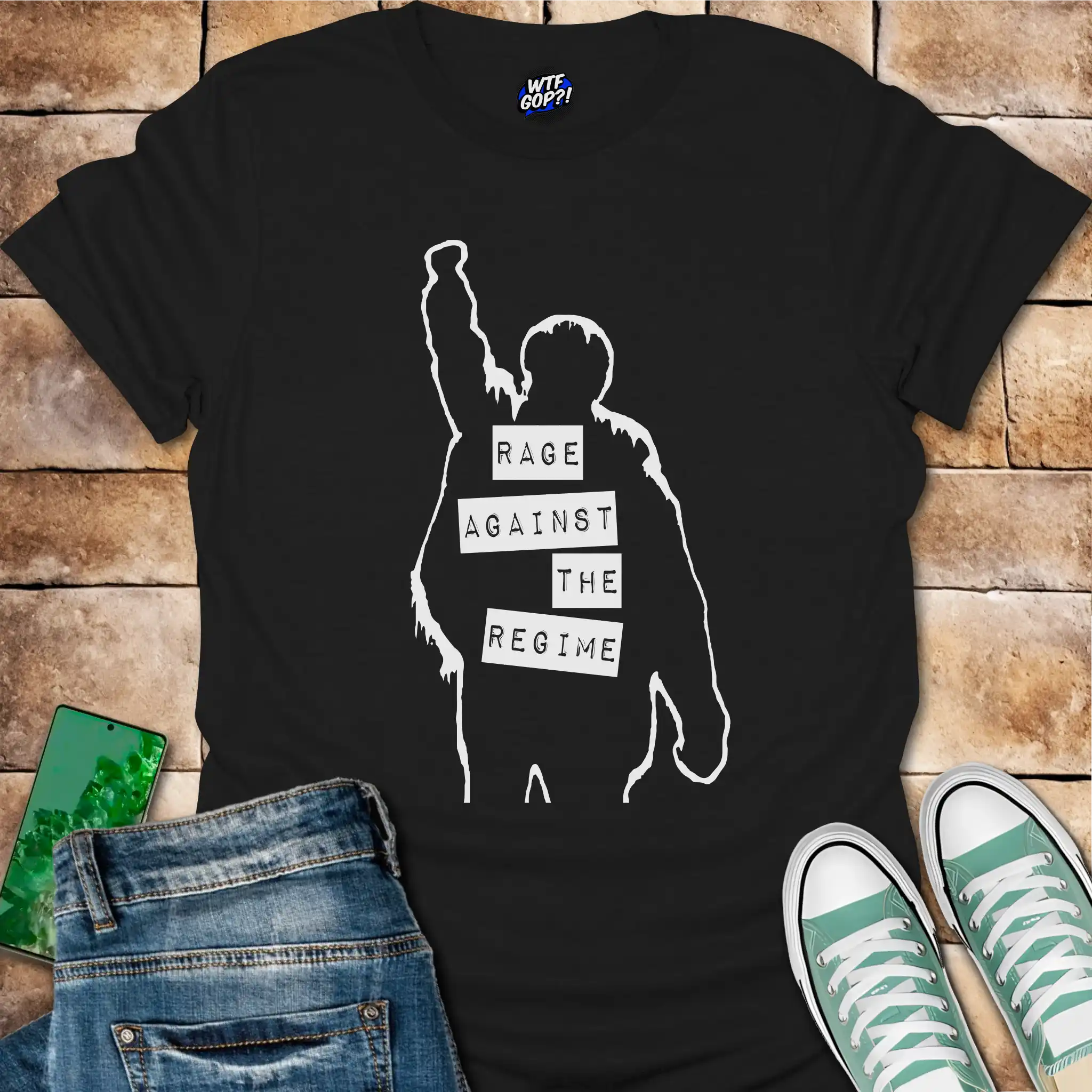 Rage Against The Regime T-Shirt - Anti-GOP Protest Tee