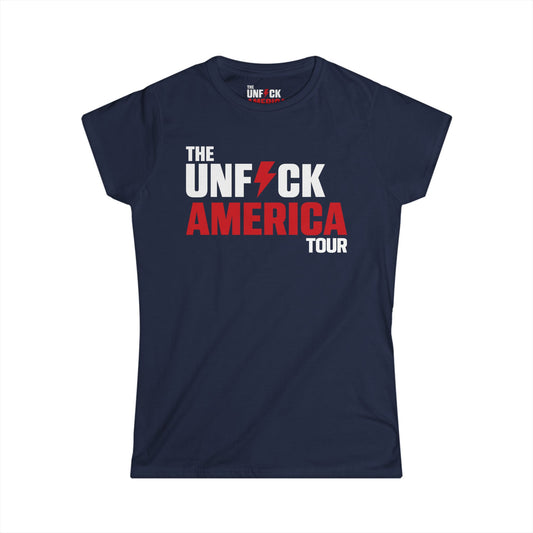 Unfuck America Tour Women's T-Shirt | Activist Apparel
