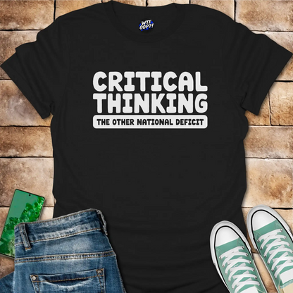 Critical Thinking Anti Trump T-Shirt - Smart Protest Tee