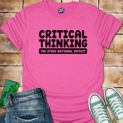 Critical Thinking Anti Trump T-Shirt - Smart Protest Tee