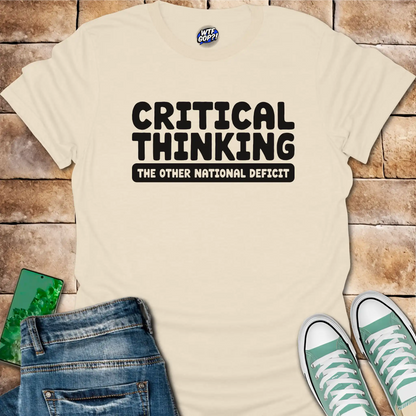 Critical Thinking Anti Trump T-Shirt - Smart Protest Tee