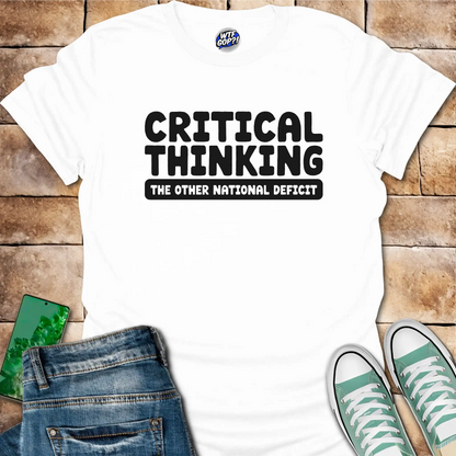 Critical Thinking Anti Trump T-Shirt - Smart Protest Tee