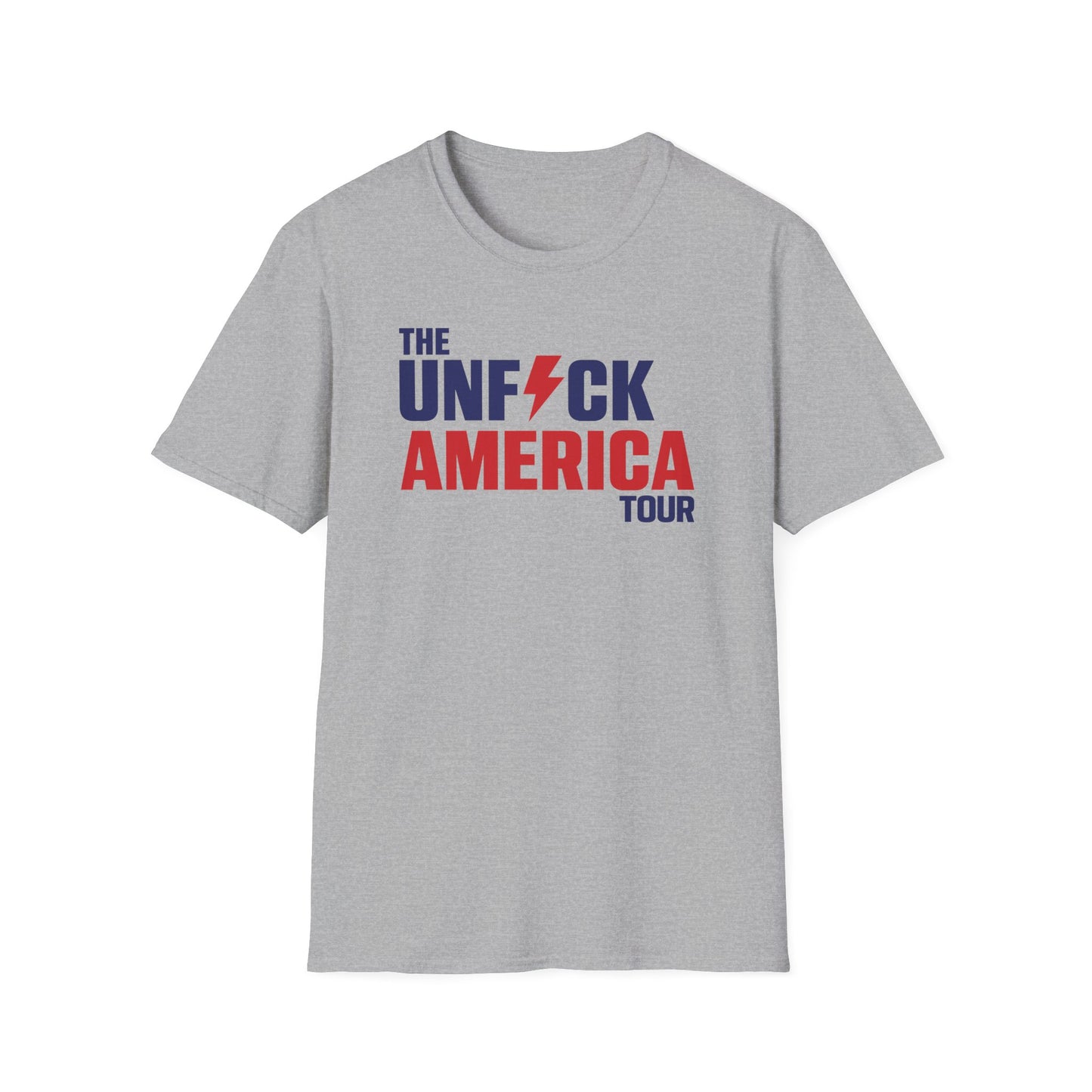 Unfuck America Tour Unisex T-Shirt | Political Activist Apparel